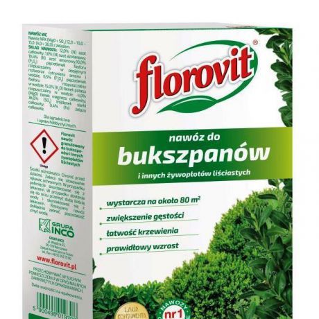 Florovit для самшита, изгородей и других лиственный пород 1 кг