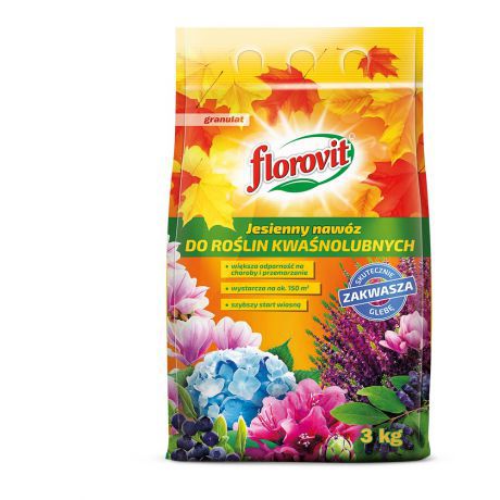 Florovit осеннее для кислотолюбных растений 3 кг