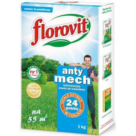 Florovit для газонов антимох 1 кг