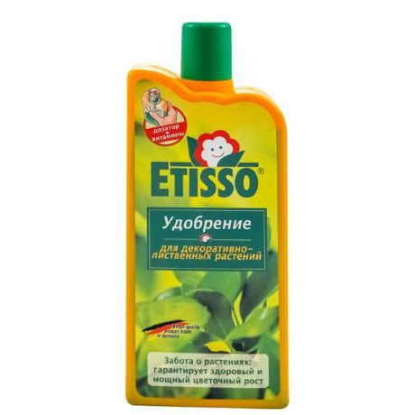Etisso удобрения для декоративно-лиственных растений 1 л