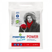 Противогололедный реагент Fertika IceСare Power 4 кг